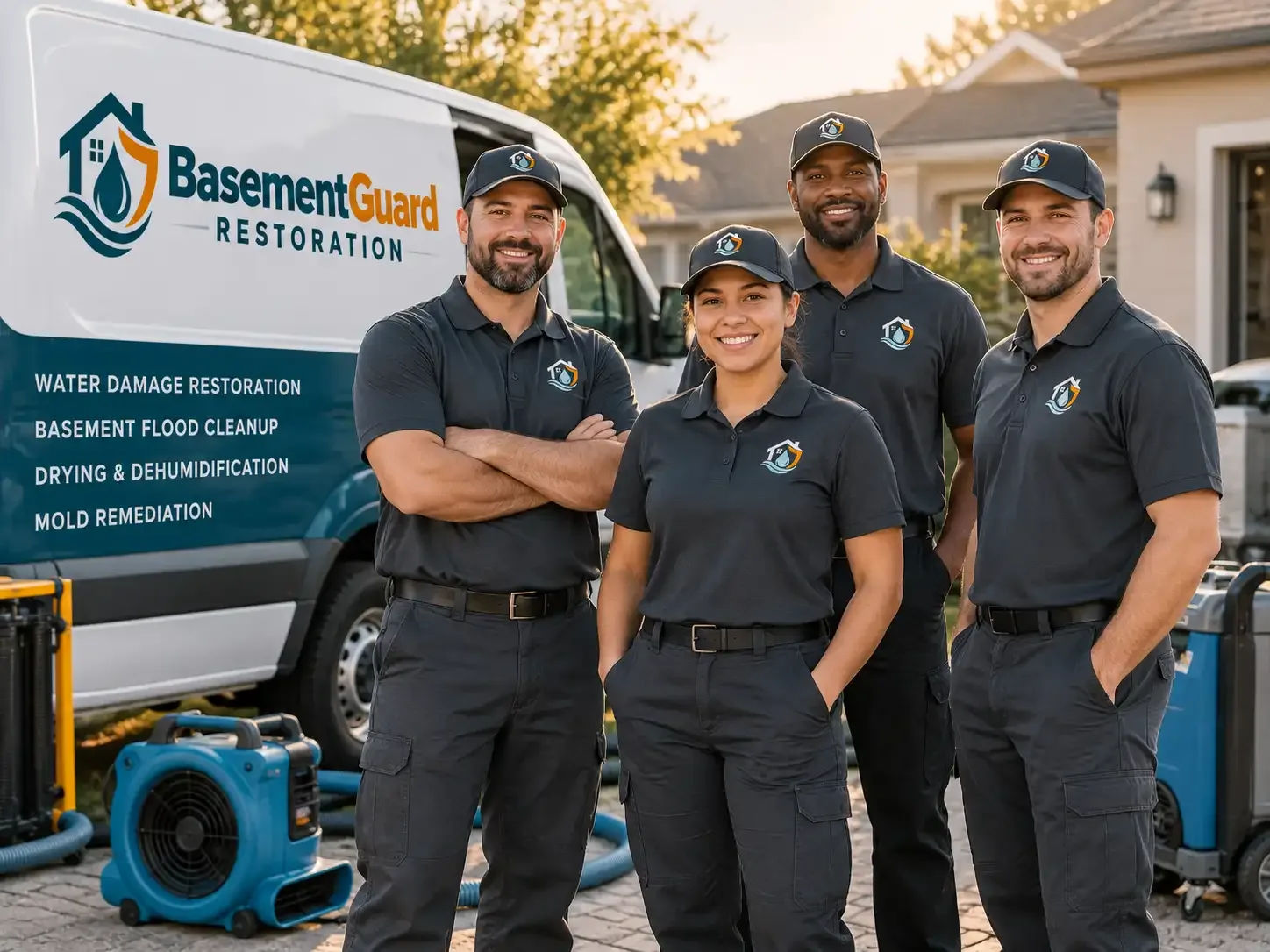 Basement Water Damage Restoration company in Lickingville, PA